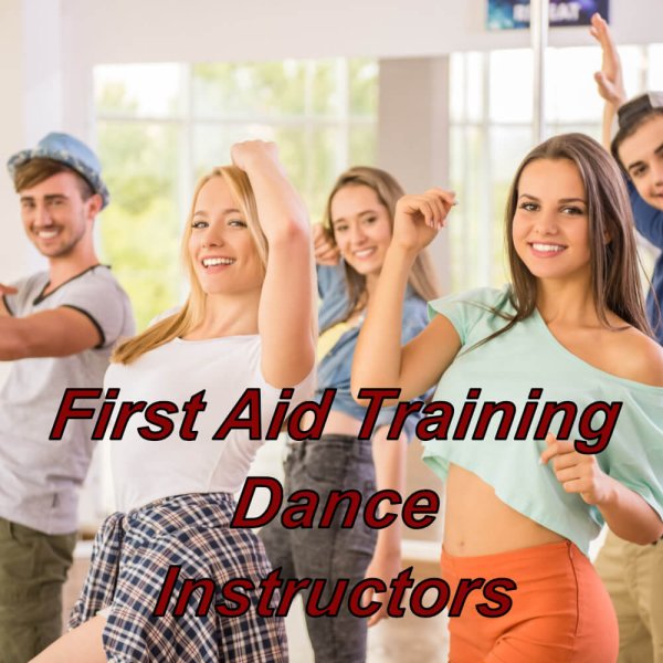Emergency first aid training, EFAW, suitable for dance instructors, teachers and the performing arts industry.