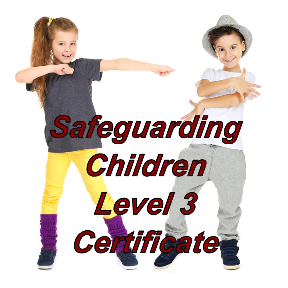 Safeguarding Children, level 3 approved online certification, suitable for dance teacher's, instructors and the performing arts sector.