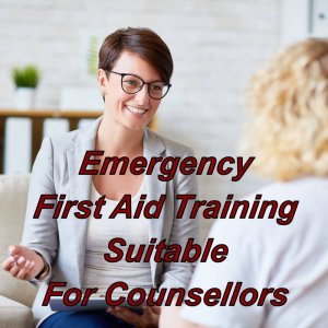 Emergency first aid training online, suitable for counsellors and therapists